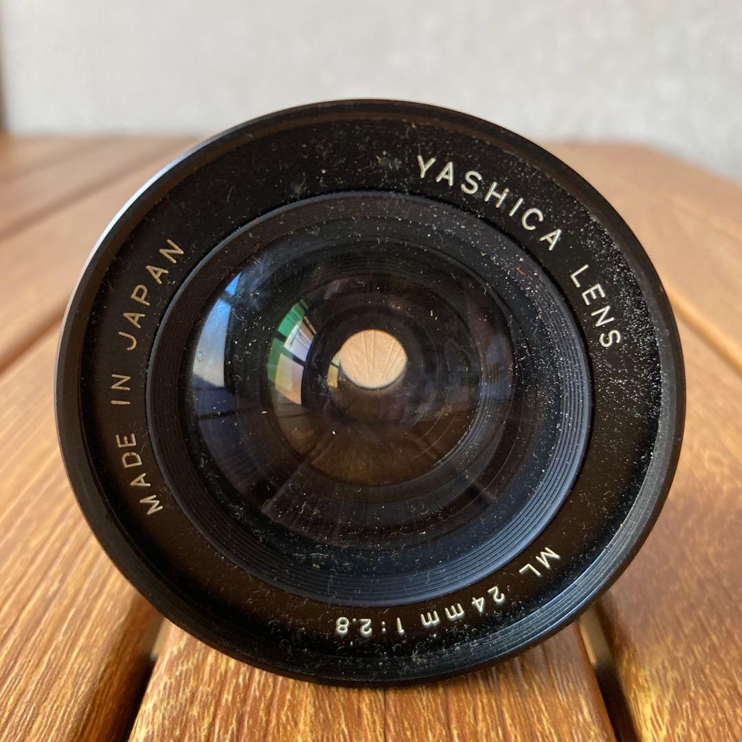 昭和レトロ ヤシカYashica ML 24mm f/2.8 レンズ カメラ