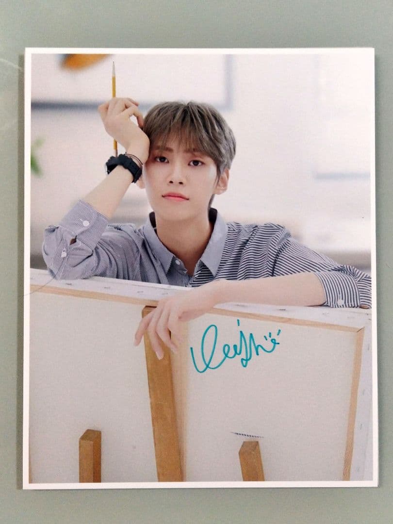 イ・ジニョク直筆サイン入り超 大型写真… Lee Jin Hyuk