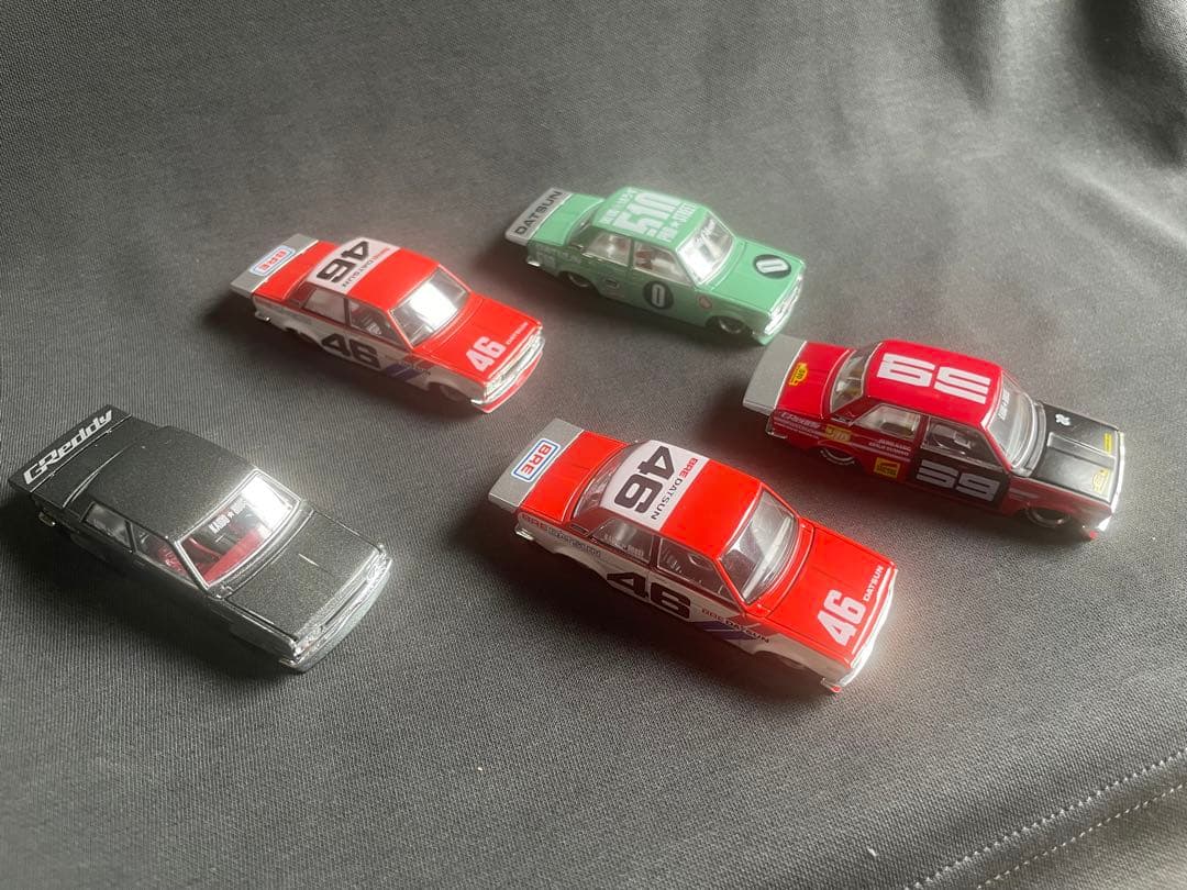 MiniGT KAIDO HOUSE Datsun 510 ミニカー 5台セット