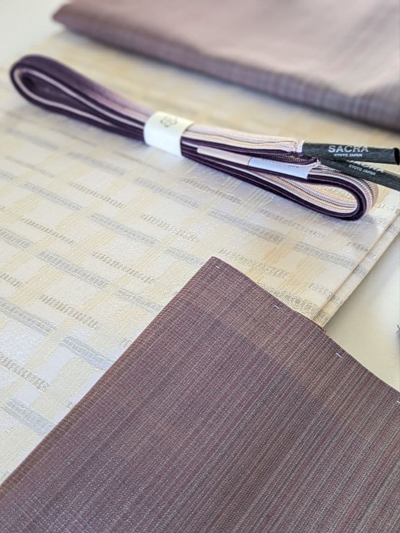 正絹単衣伝統工芸士塩沢高級紬