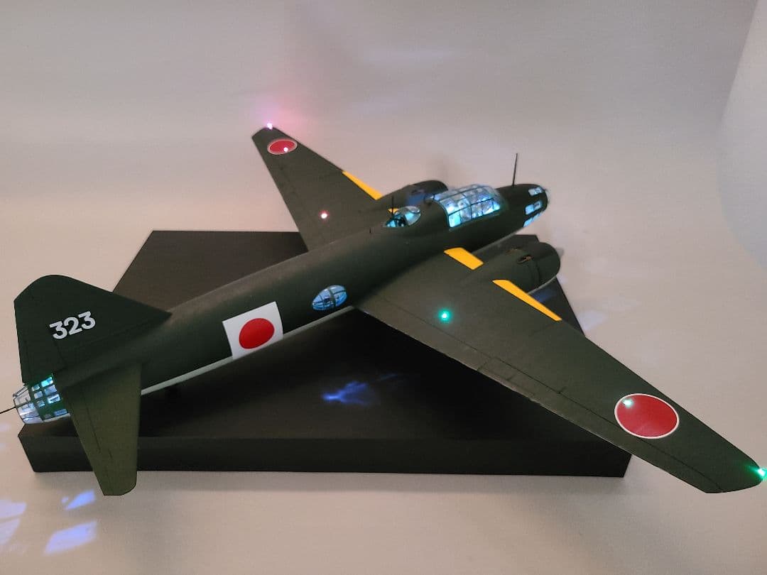 一式陸上攻撃機 リアルモーターライズ完成品 タミヤ1/48
