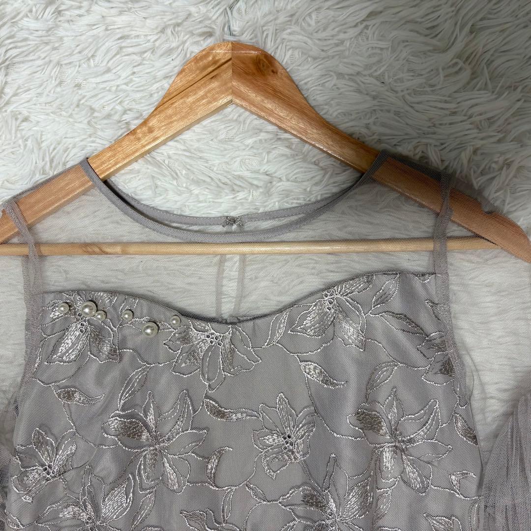 スーツ・フォーマル・ドレス LE'RURE Pearl motif embroidery dress M