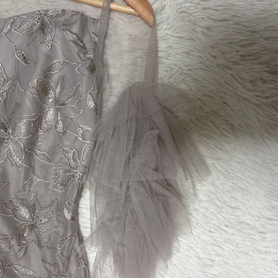 スーツ・フォーマル・ドレス LE'RURE Pearl motif embroidery dress M