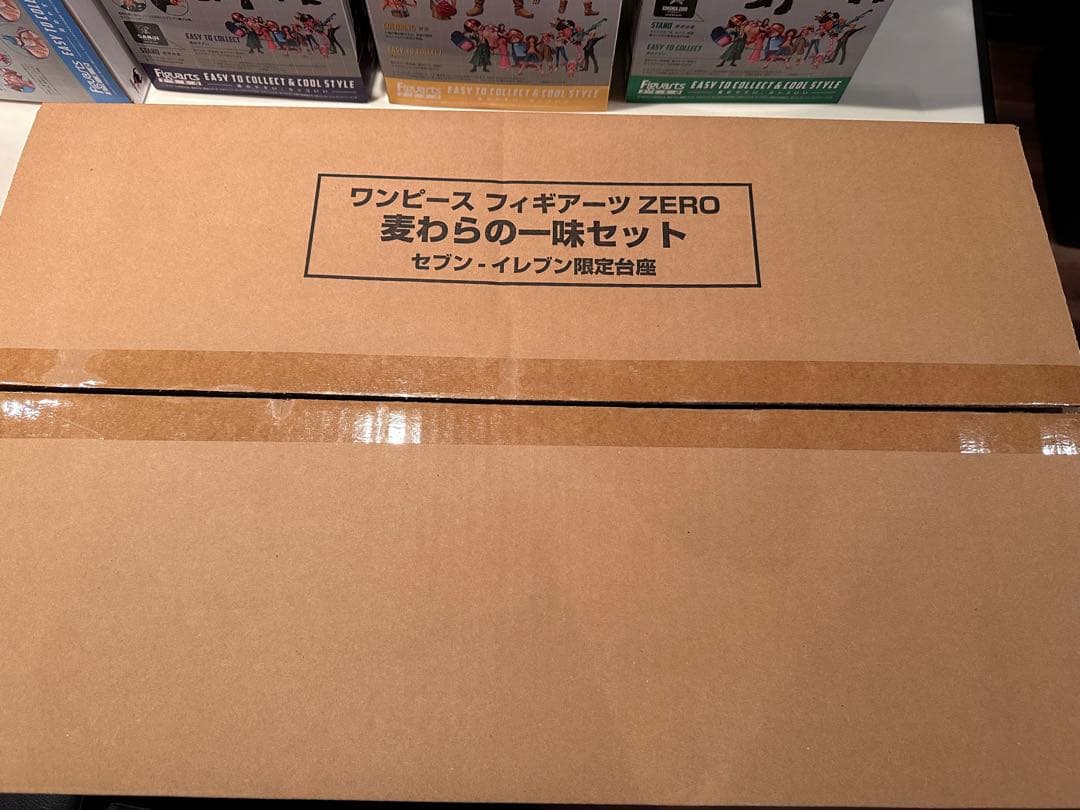 ワンピース Figuarts ZERO 麦わらの一味　セブンイレブン限定台座付き