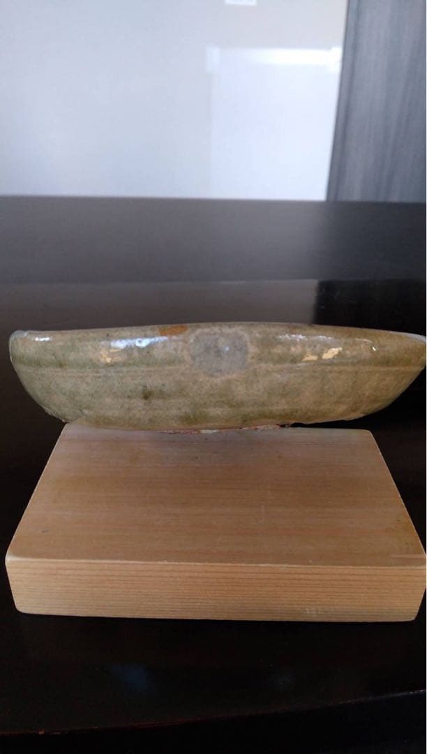 古唐津　青唐津　古美術　古道具　平盃　皿　平向付