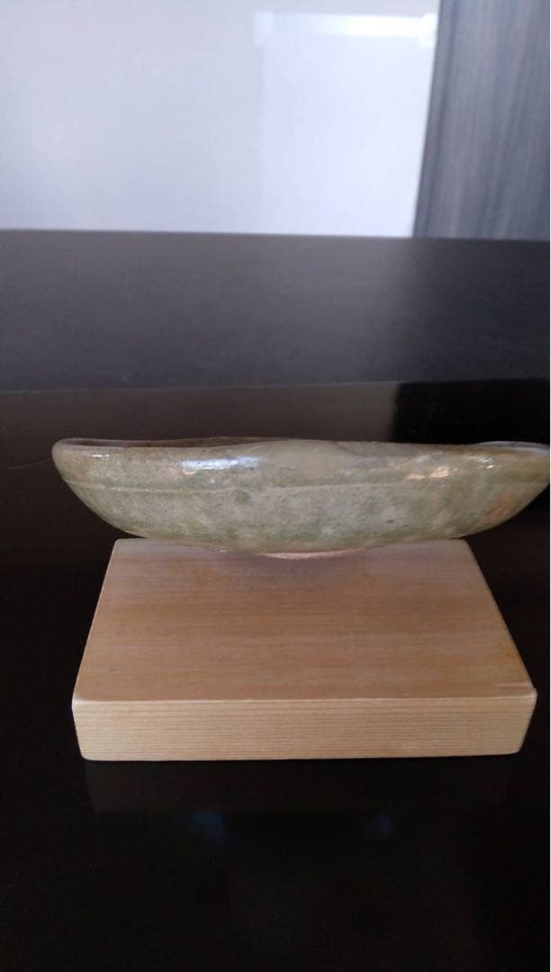 古唐津　青唐津　古美術　古道具　平盃　皿　平向付