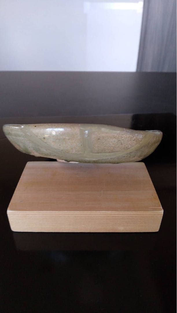 古唐津　青唐津　古美術　古道具　平盃　皿　平向付