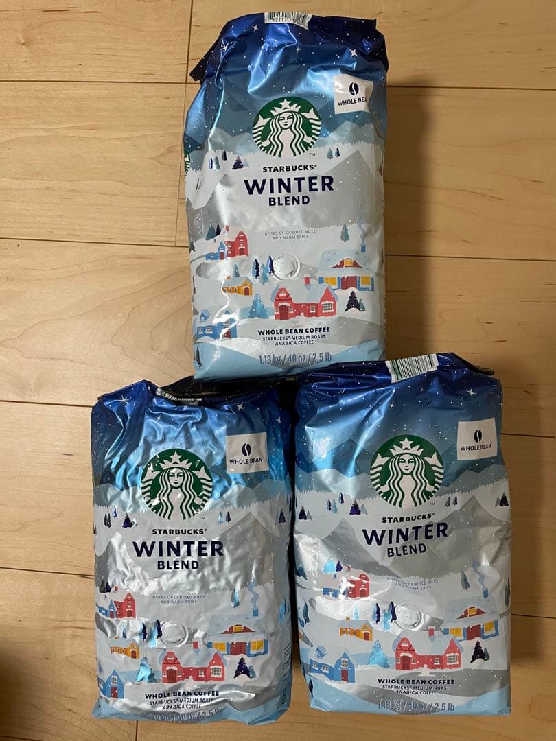 スターバックス　ウインターブレンド 1.13kg 3個　ドリップ　コストコ