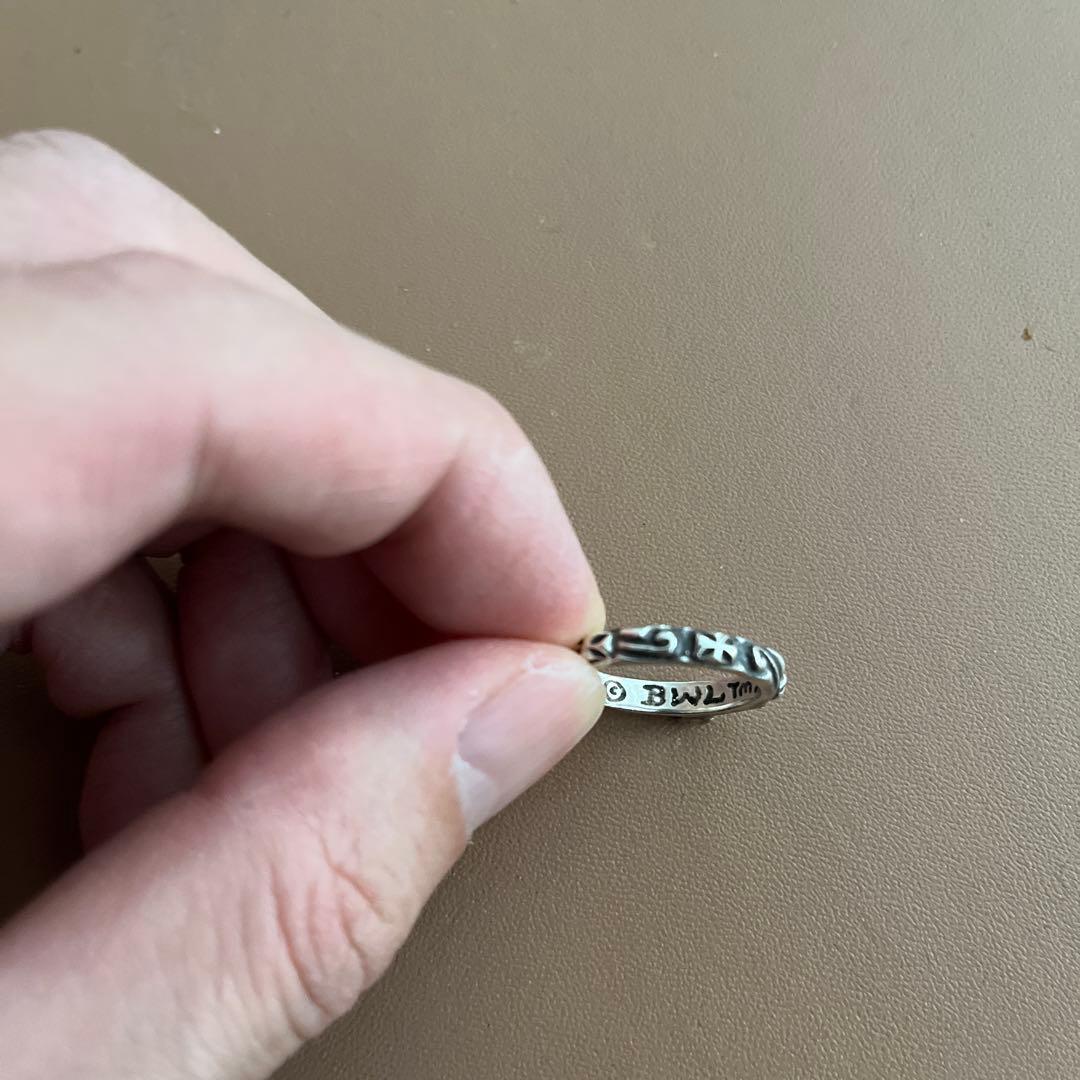 Bill Wall Leather【R202 Thin Cross Ring】