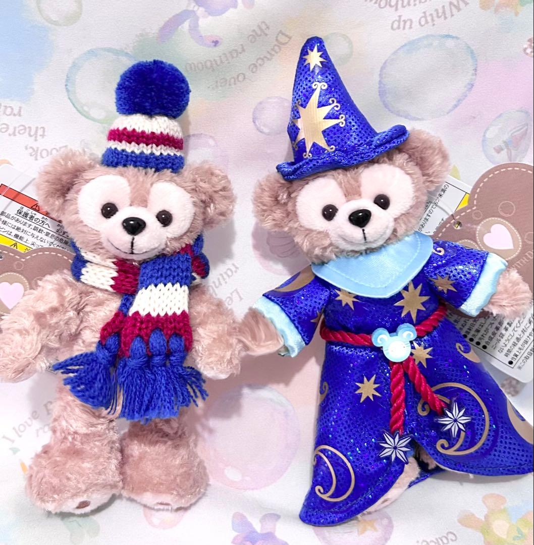 お顔厳選♡ ダッフィー　20周年 復刻版　ぬいぐるみバッジ　２点