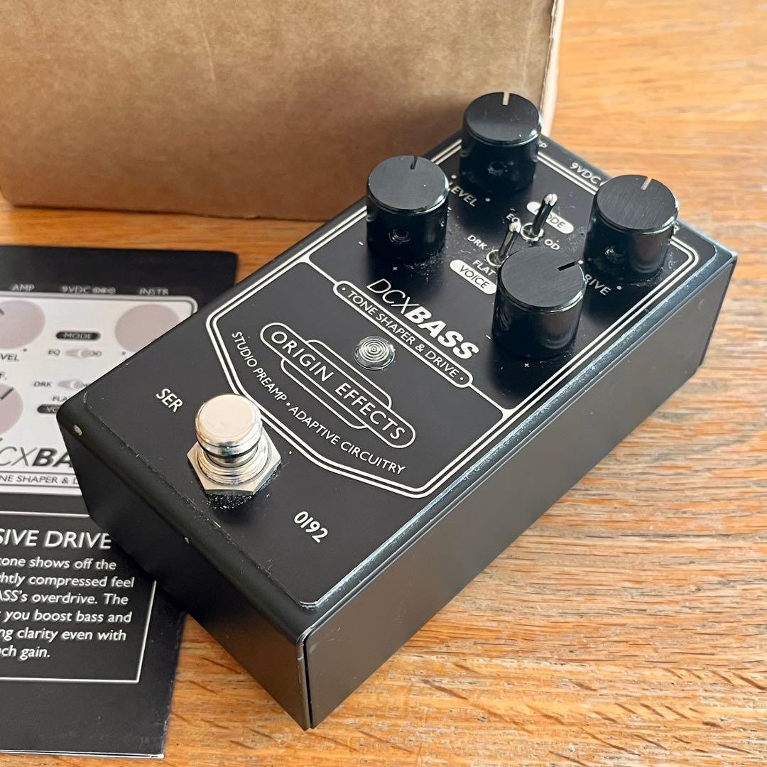 Origin Effects DCX Bass プリアンプオーバードライブ