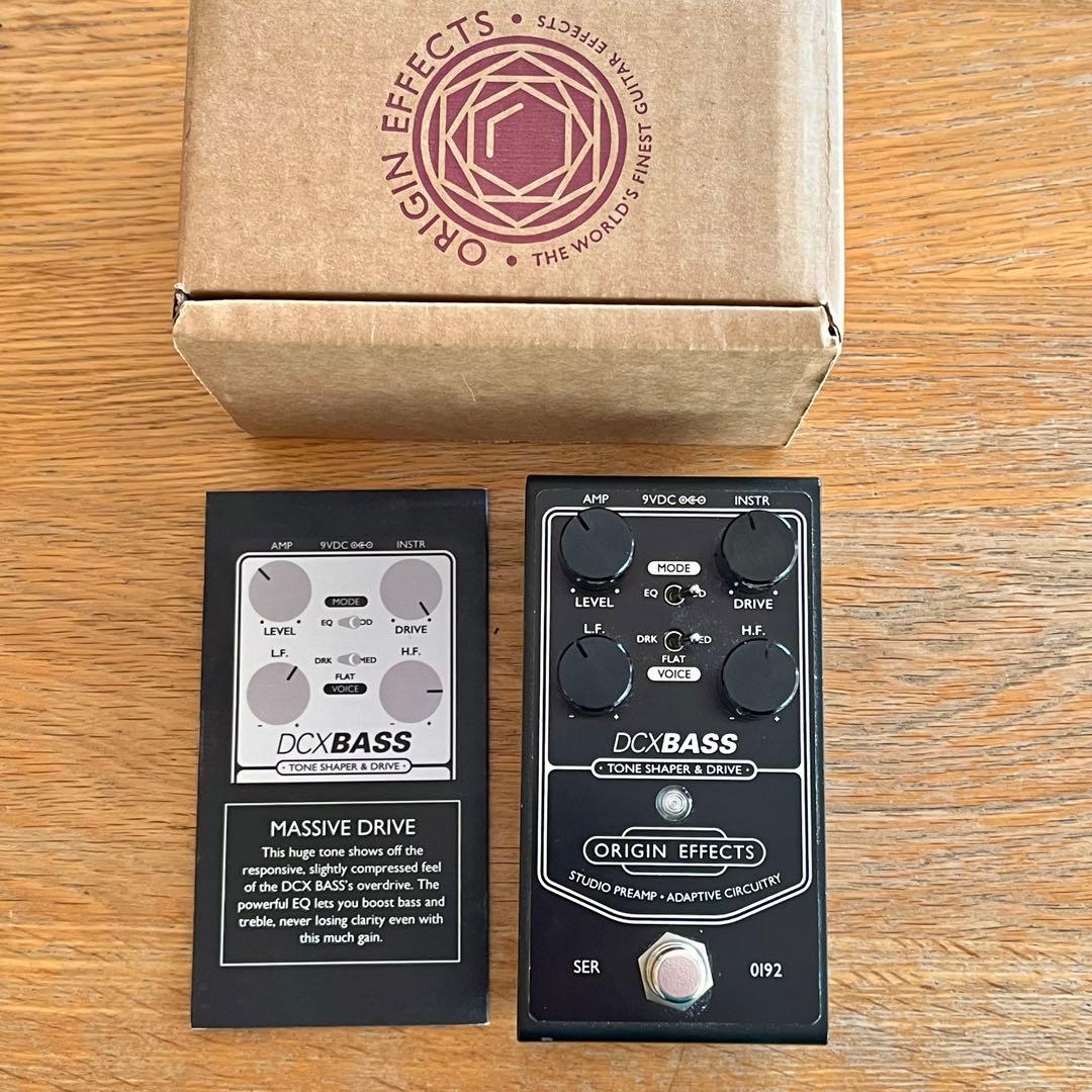 Origin Effects DCX Bass プリアンプオーバードライブ