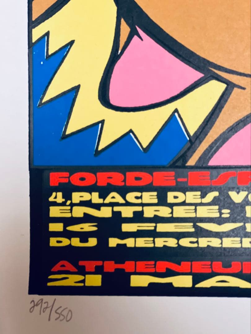 Frank Kozik Swiss Art Show シルクスクリーンポスター