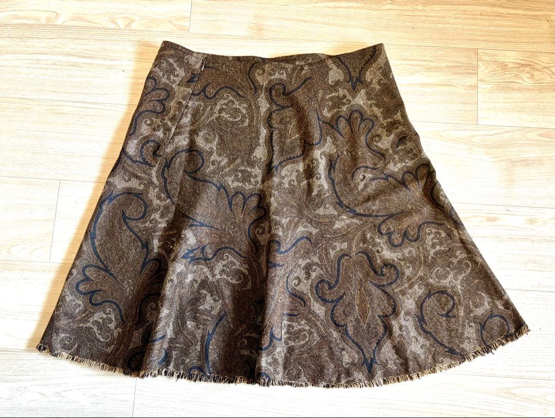 蘭*子様 エトロ ETRO ペイズリー柄 スカート 新品未使用 タグ付イタリア製