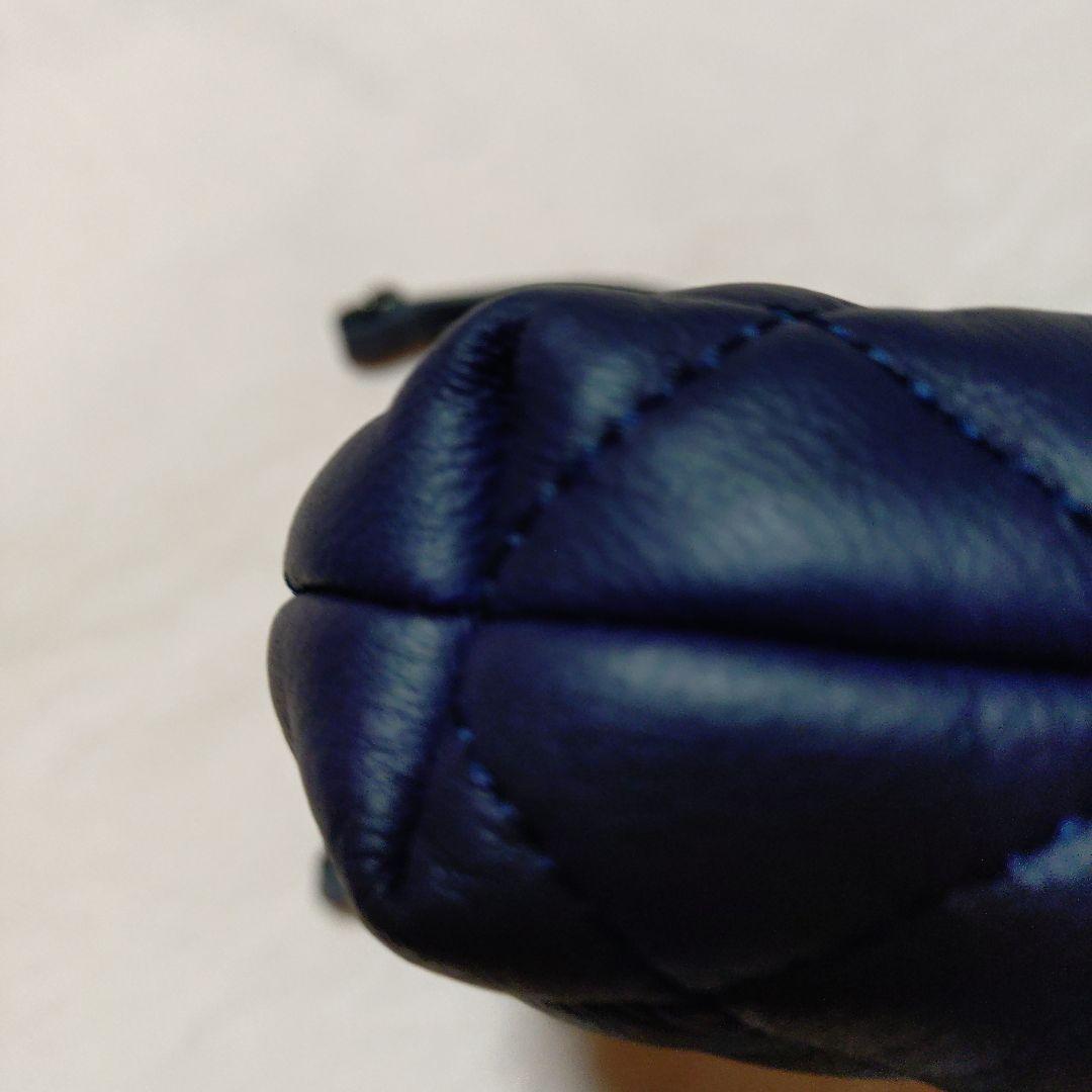 マックスマ−ラPasticcino ネイビー キルティング バッグ