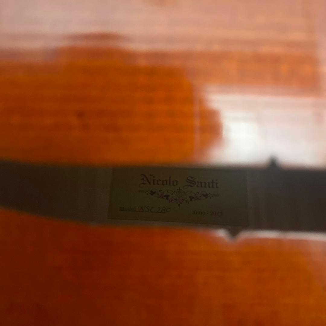 チェロ、ハードケース、弓