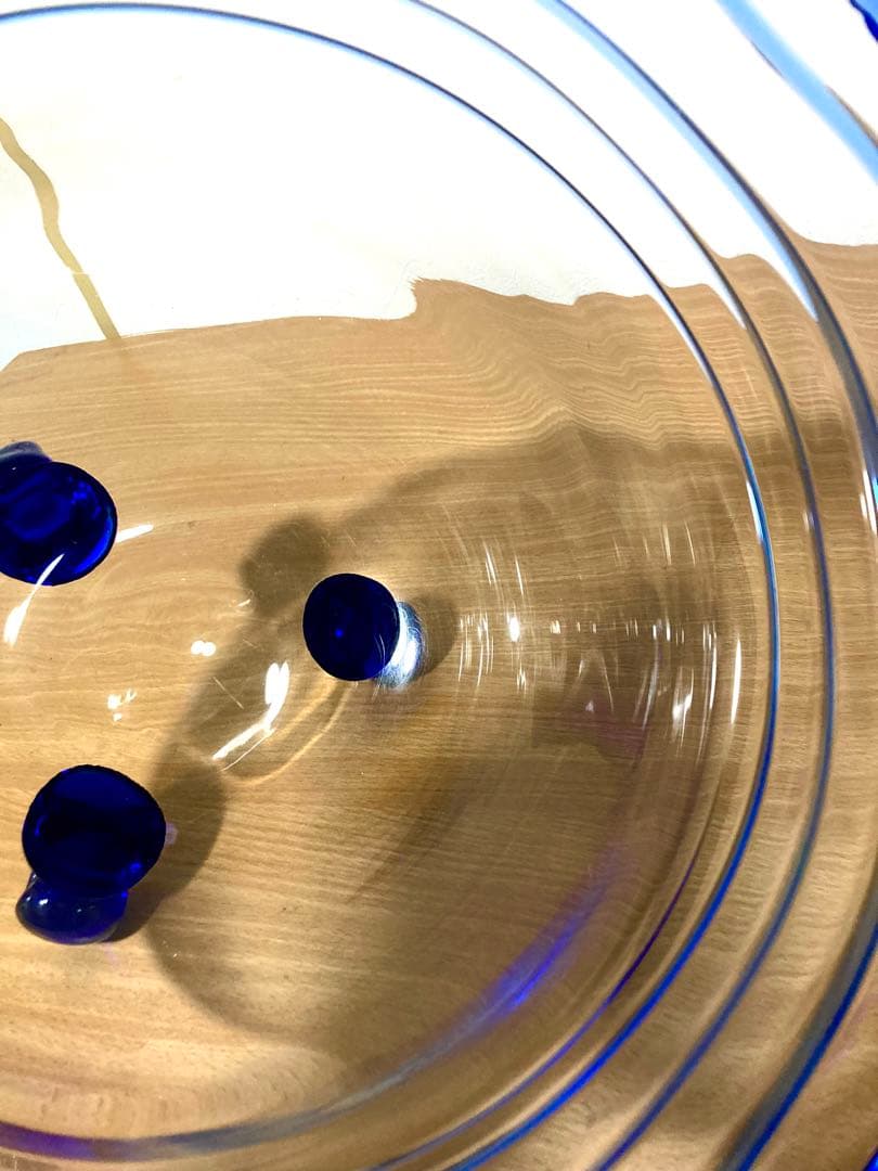 昭和 金魚鉢 アンティーク レトロ 猫脚硝子 大サイズ 珍品