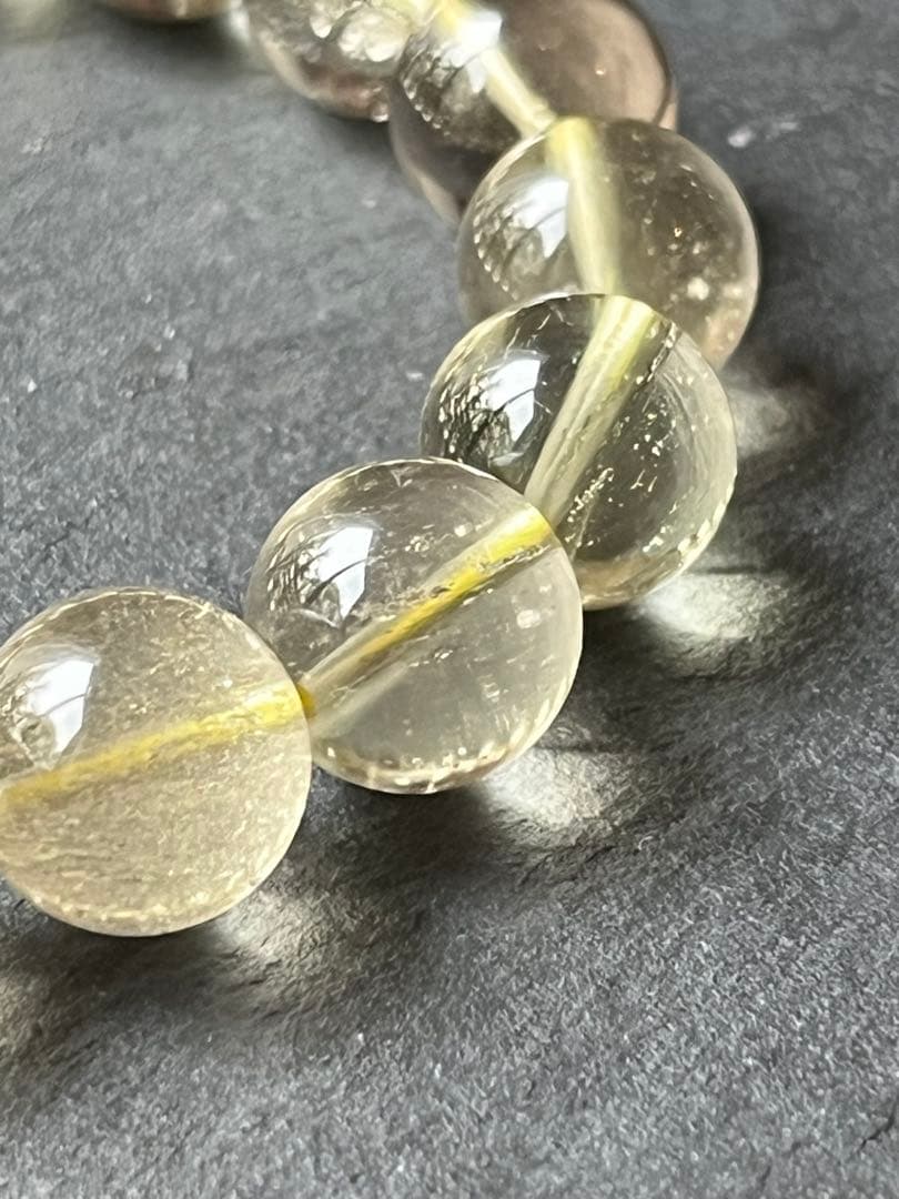 リビアングラス　10.6〜11.1㎜　ブレスレット