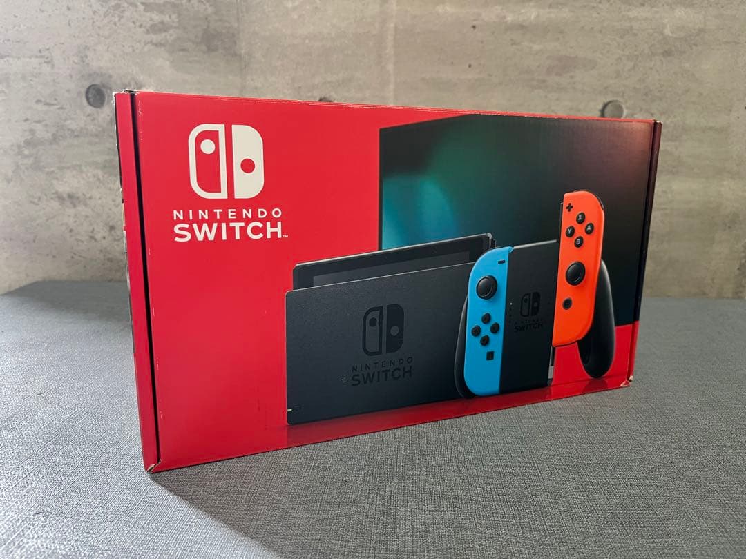 ☆【箱付き】Nintendo Switch 本体一式　HAC-001