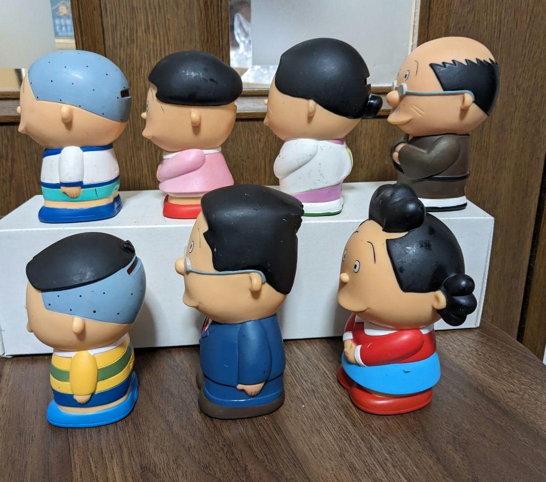 サザエさん一家　貯金箱　7点セット売り　⚠バラ売り不可　希少品