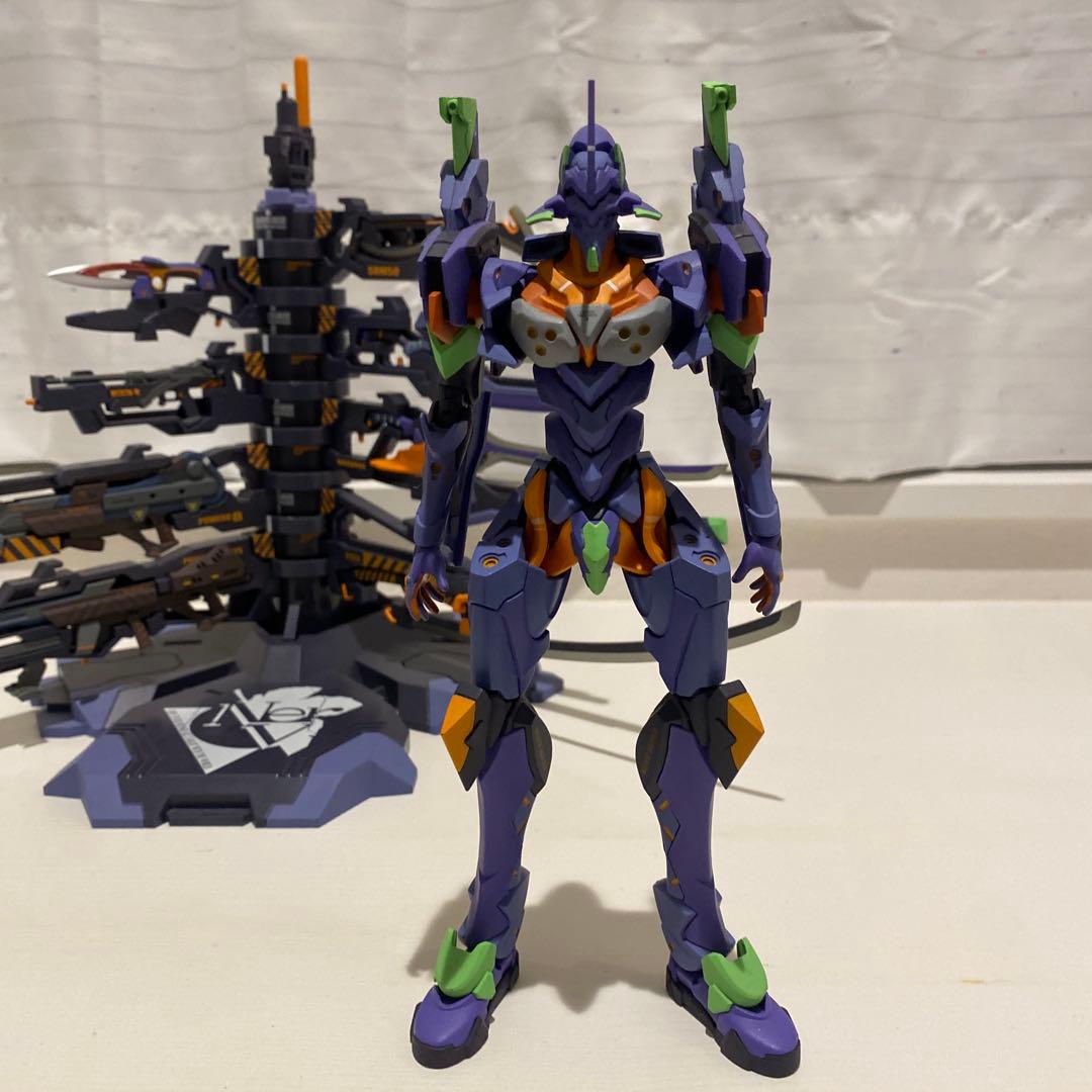 エヴァンゲリオン　　超合金 スーパーエヴァンゲリオン　本体・アーミングツリー