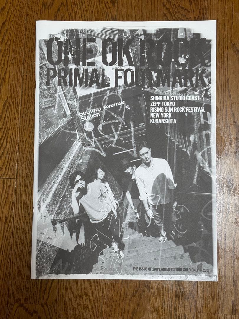 ONE OK ROCK PRIMAL FOOTMARK 1st写真集 美品
