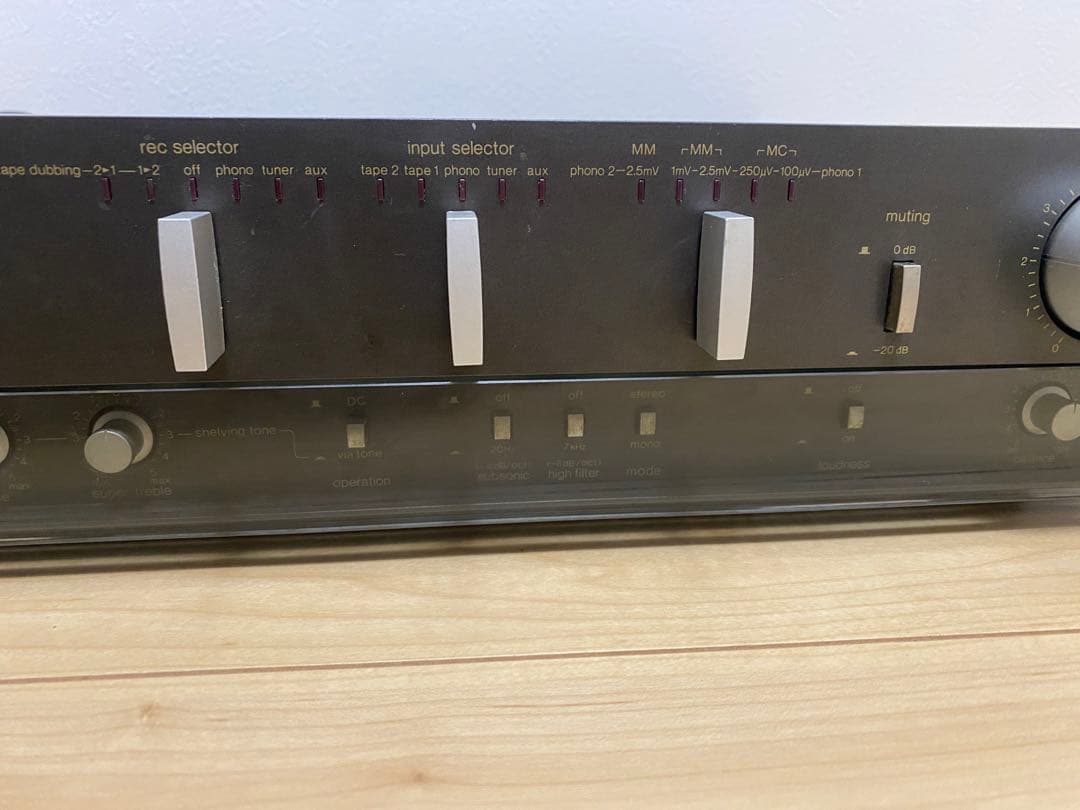 テクニクス プリアンプ コントロールアンプ SU-A6 Technics