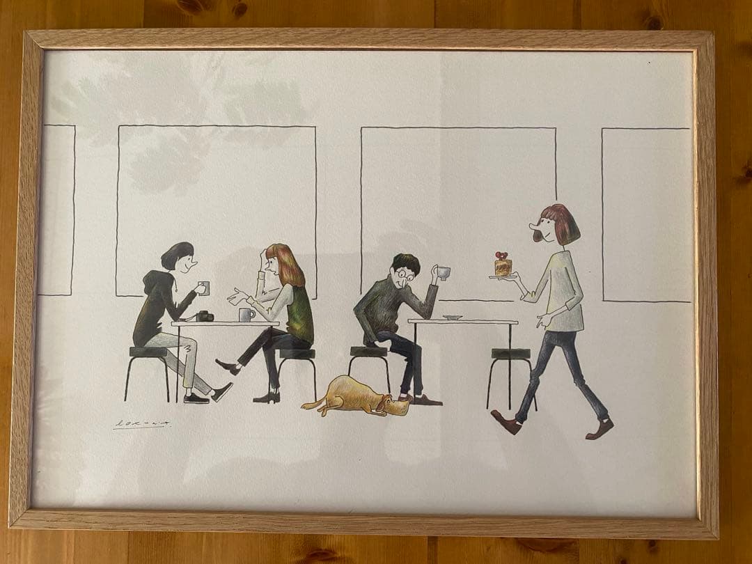 デンマーク　MOEBE FRAME フレーム A3 オーク