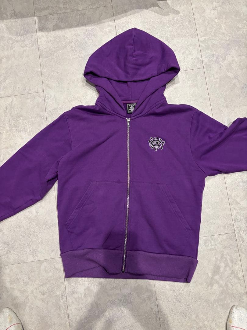 スケートボード always do what you should do zip up hood