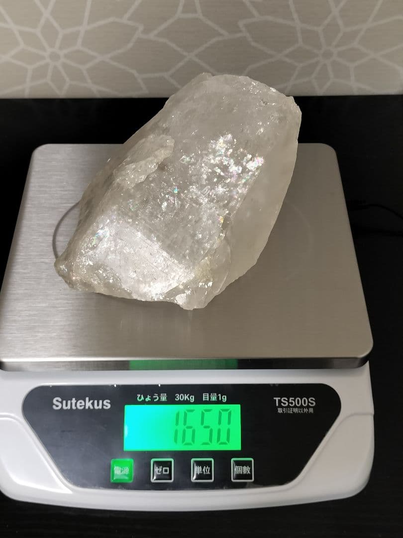 【早いもの勝ち超特価】乙女鉱山水晶原石　約1.6kg