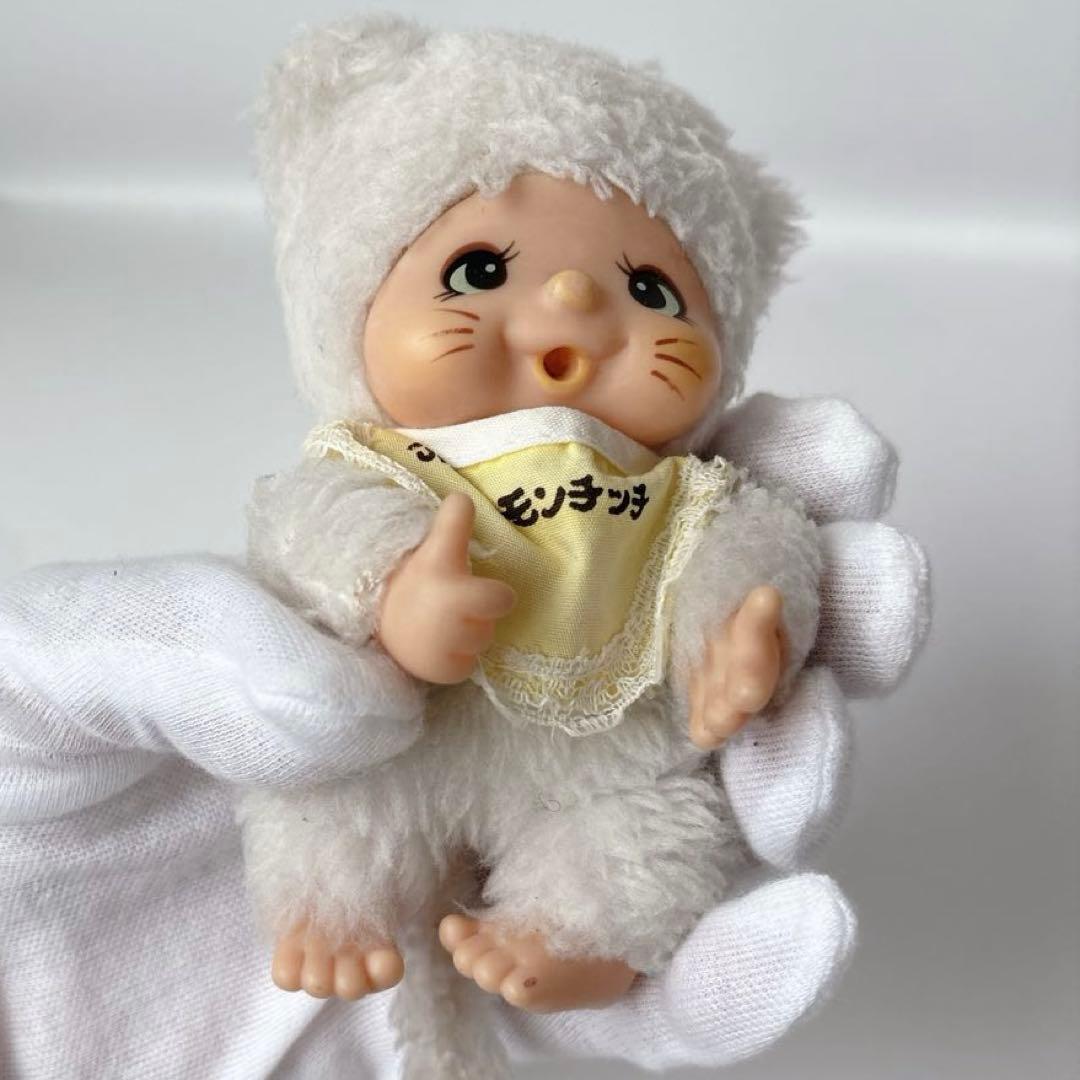 昭和 レトロ ヴィンテージ ✨セキグチ製　ふた子のモンチッチ　激レア　白