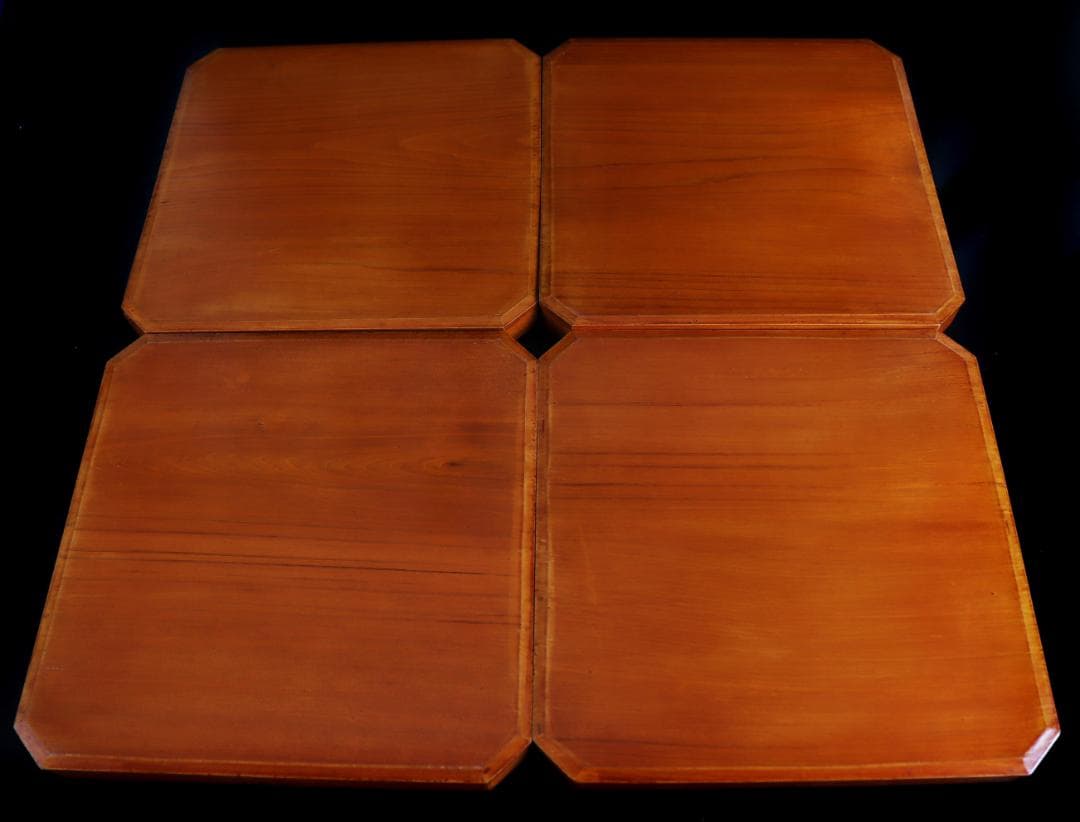 飛騨春慶塗 小吸膳 四方膳 折敷膳 懐石道具 会席 十客 共箱