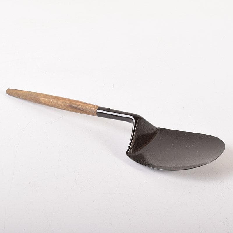 茶道具　金工師　木村清斎作　炉用灰匙　共箱　C　7118