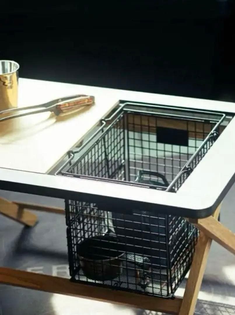 完売品☆ANOBA フォールディングワイヤーバスケット　M