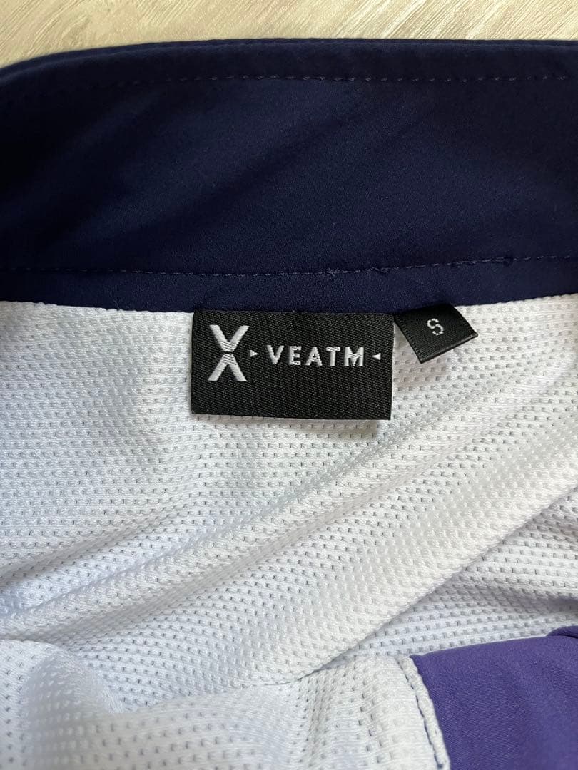 VEATM グラデーションブルー サーフパンツ　水着 S