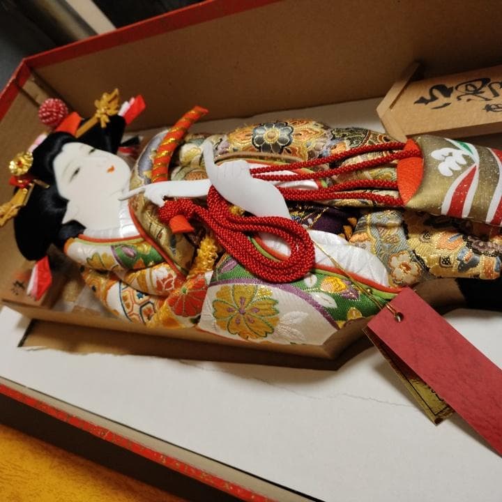 新品未使用品 人形の久月 羽子板15号