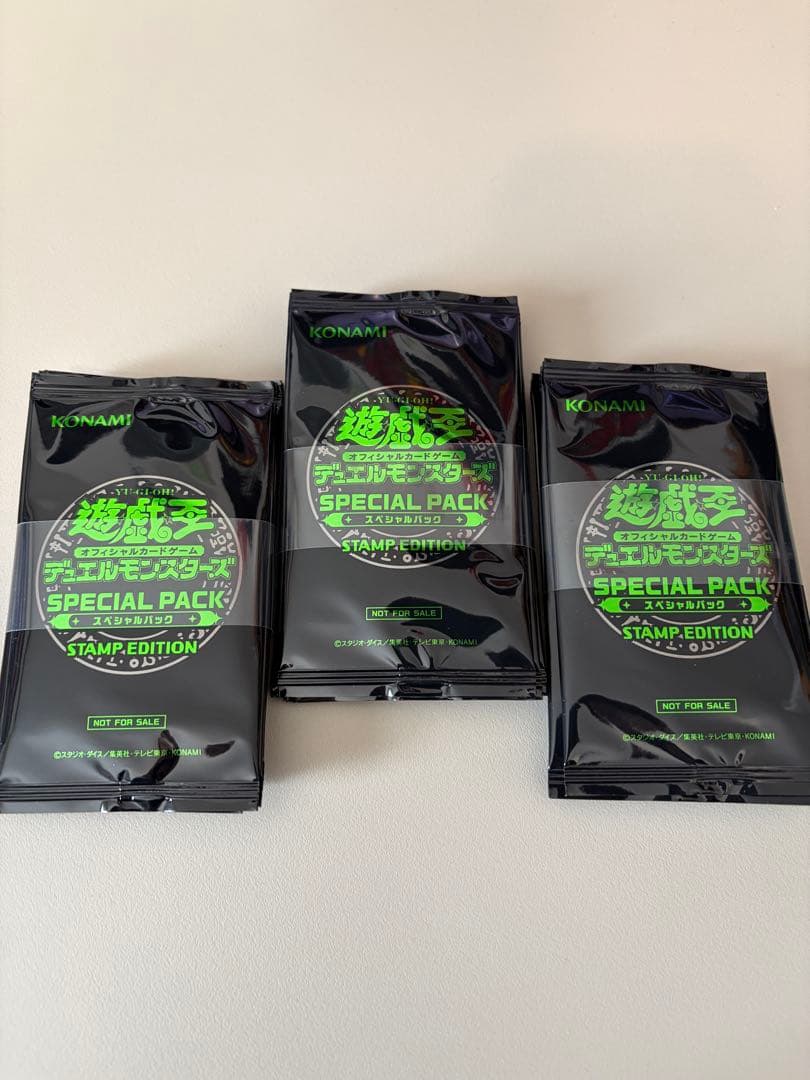 遊戯王　スペシャルパック　スタンプエディション　30パック　帯付き