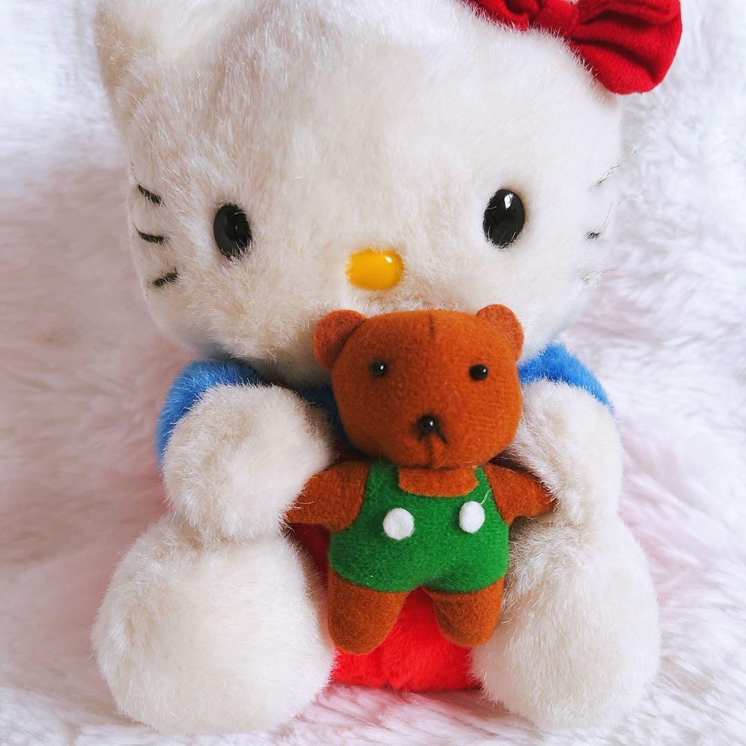希少レア　ハローキティ　ぬいぐるみ　タイニーチャム　1996 平成レトロ　当時品
