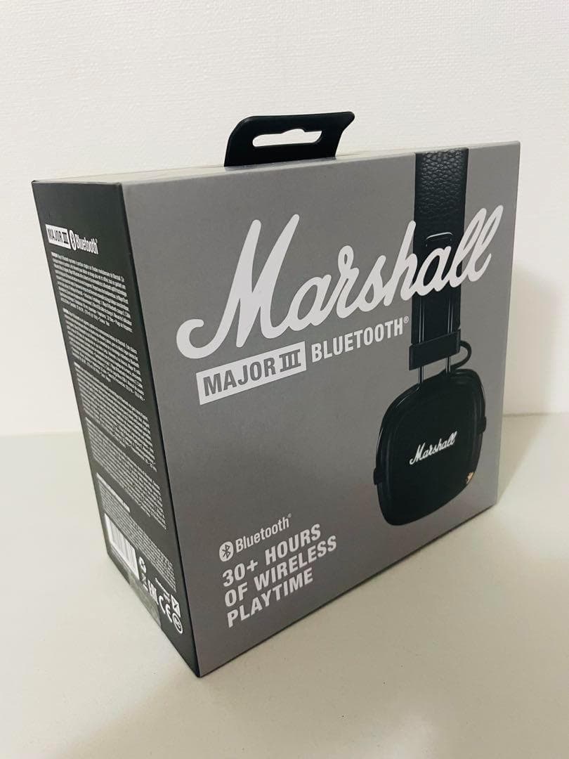 正規品 マーシャル ヘッドホン ブラック MAJOR III メジャー3 ④