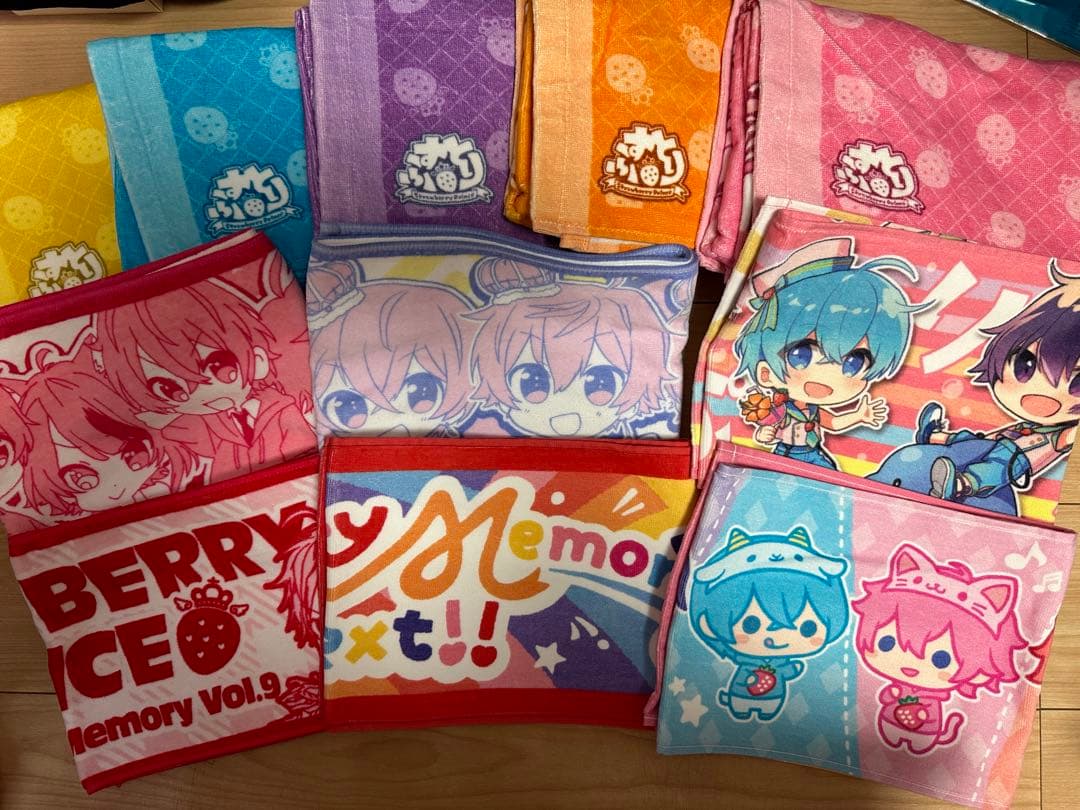 すと9 ねこみみフード付きタオル すとぷり マフラータオル まとめ売り