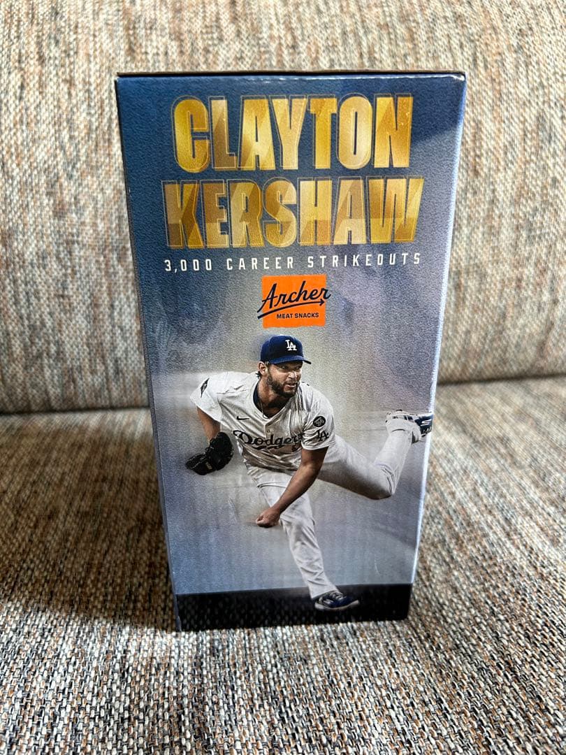 ロサンゼルス・ドジャース 記念グッズ クレイトン・カーショー　ボブルヘッド