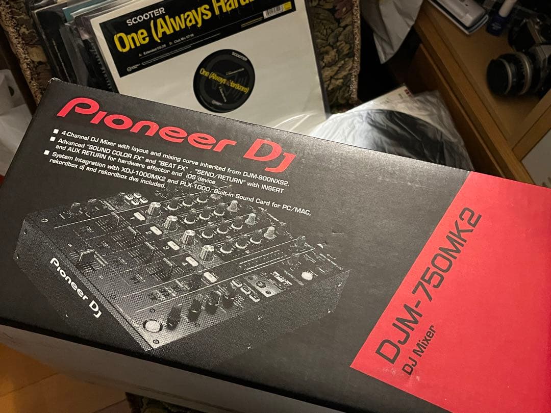 DJ機材 Pioneer DJM750 MKII