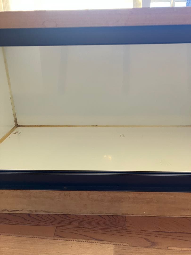 Ｆ＆K爬虫類アルミサッシ木製ケージ w1200×D600×H500