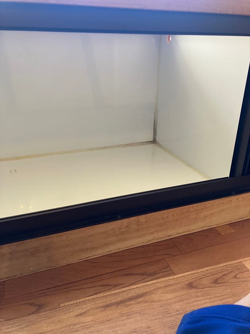 Ｆ＆K爬虫類アルミサッシ木製ケージ w1200×D600×H500