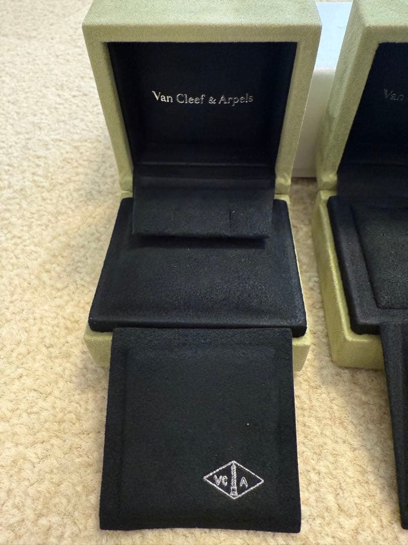 ヴァンクリ　空箱　4箱セット　ネックレスケース　ピアスケース