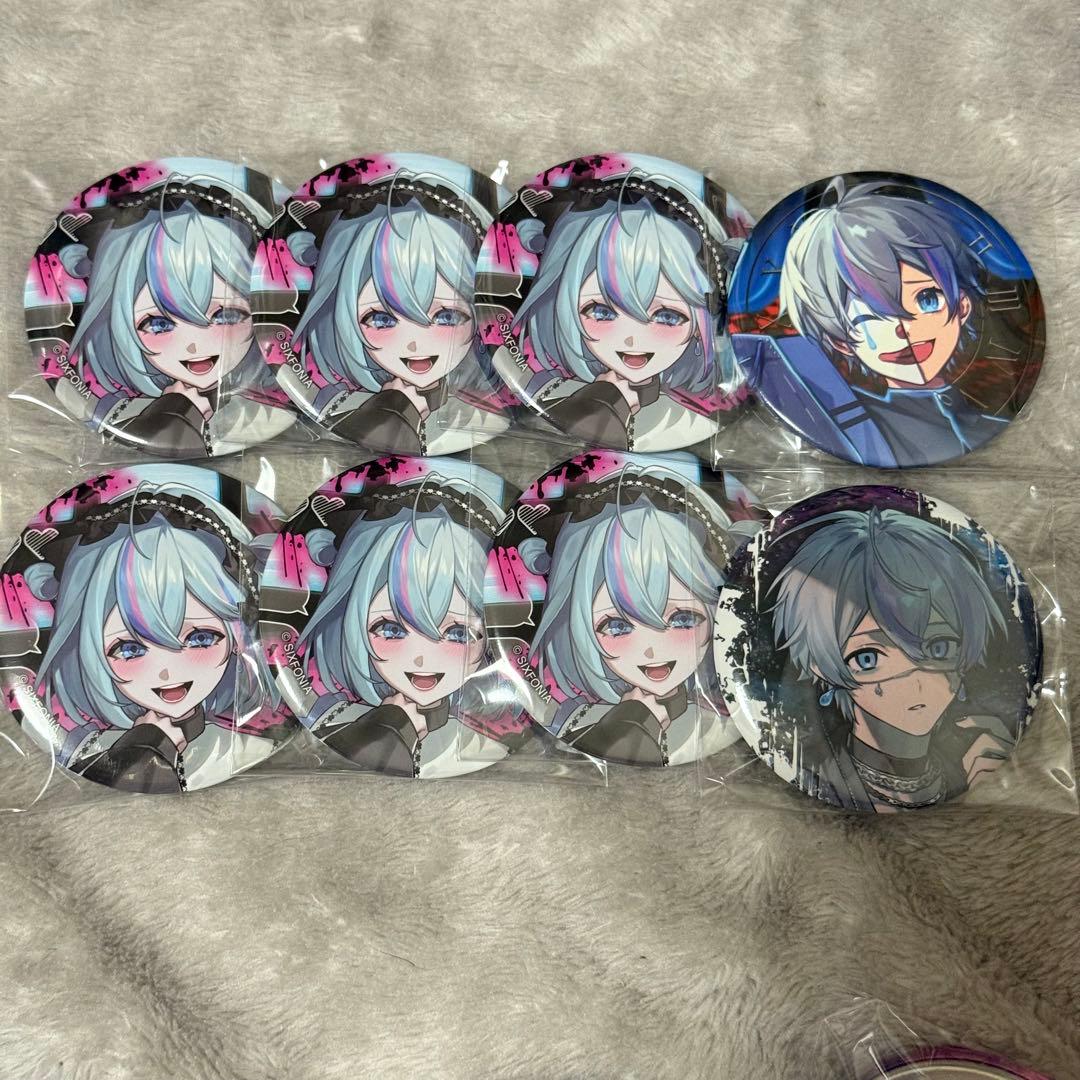 シクフォニ 雨乃こさめ 缶バッジ