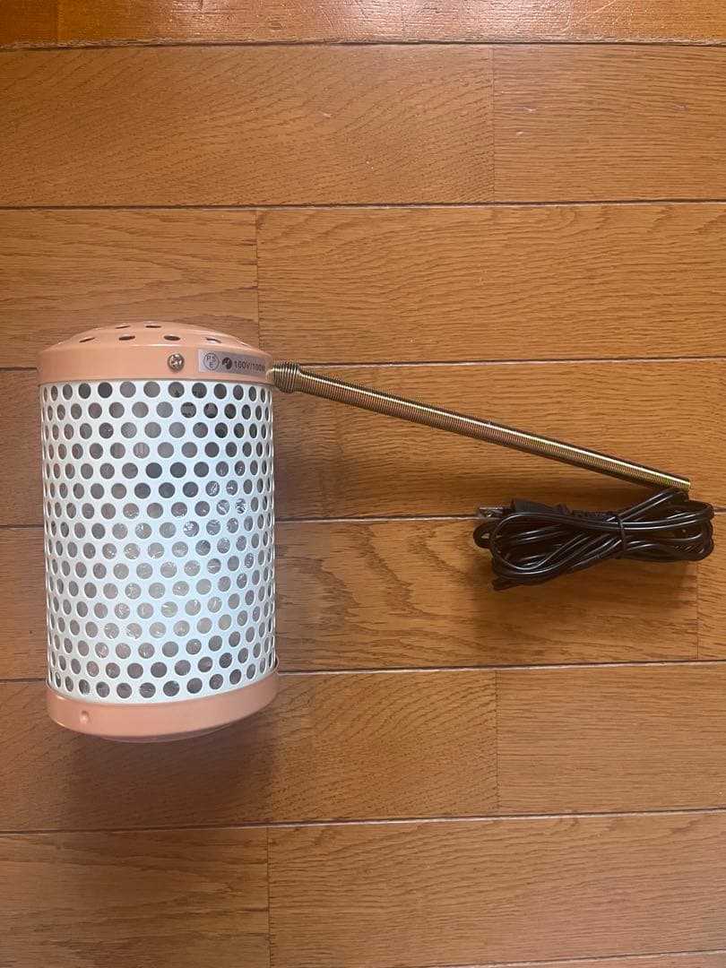 マルカン ミニマルサーモ/セラミックヒーター100W カバー付 2点セット