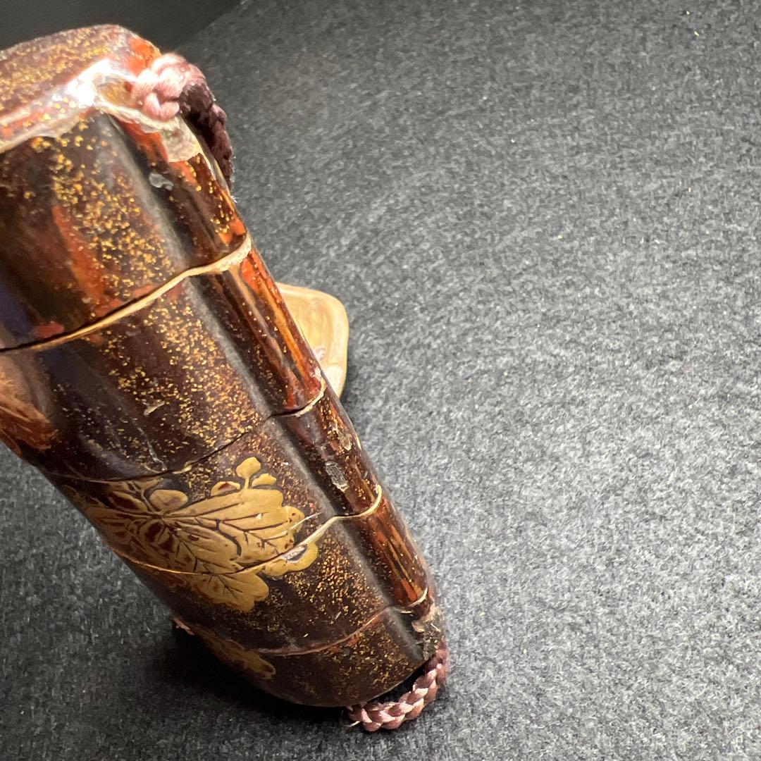 江戸時代　蒔絵五段印籠　74g 東Y7-1203☆2F