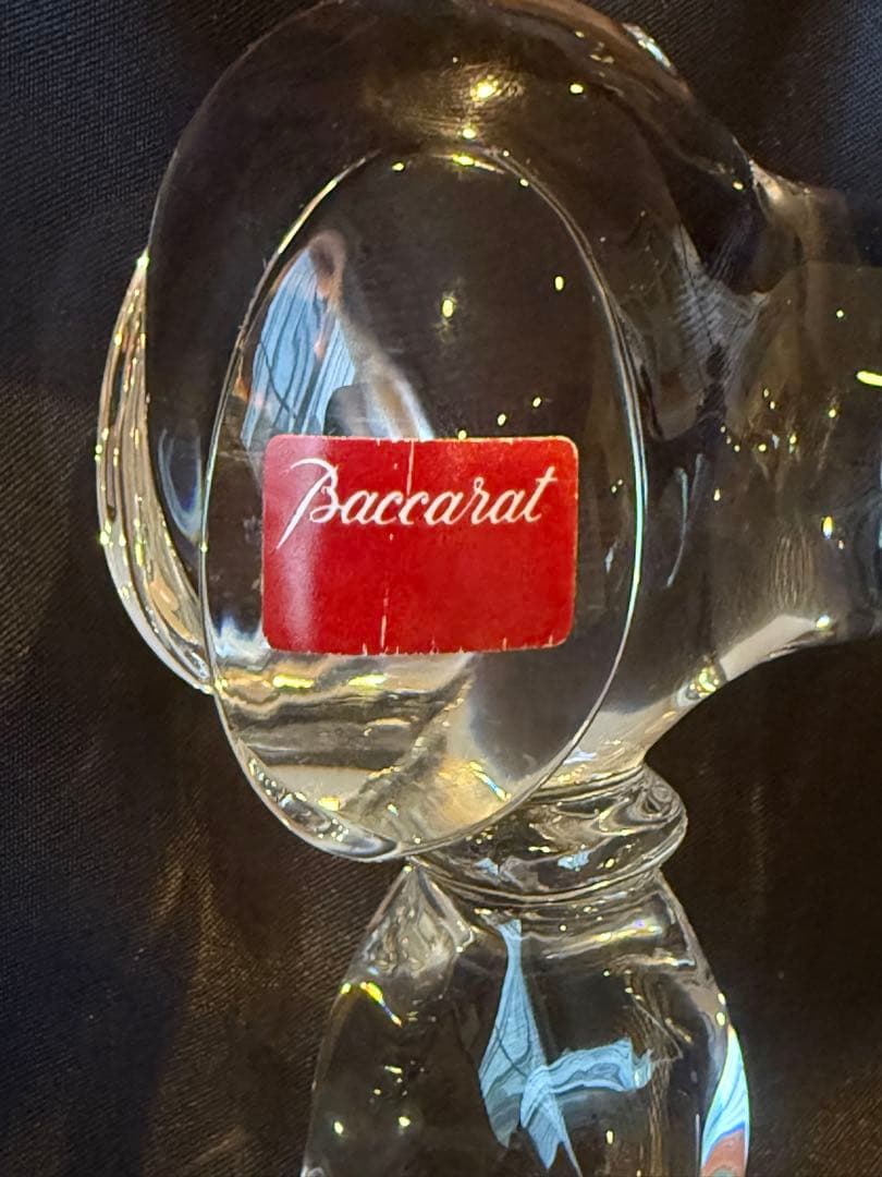 Baccarat バカラ スヌーピー オブジェ 置物　クリスタル