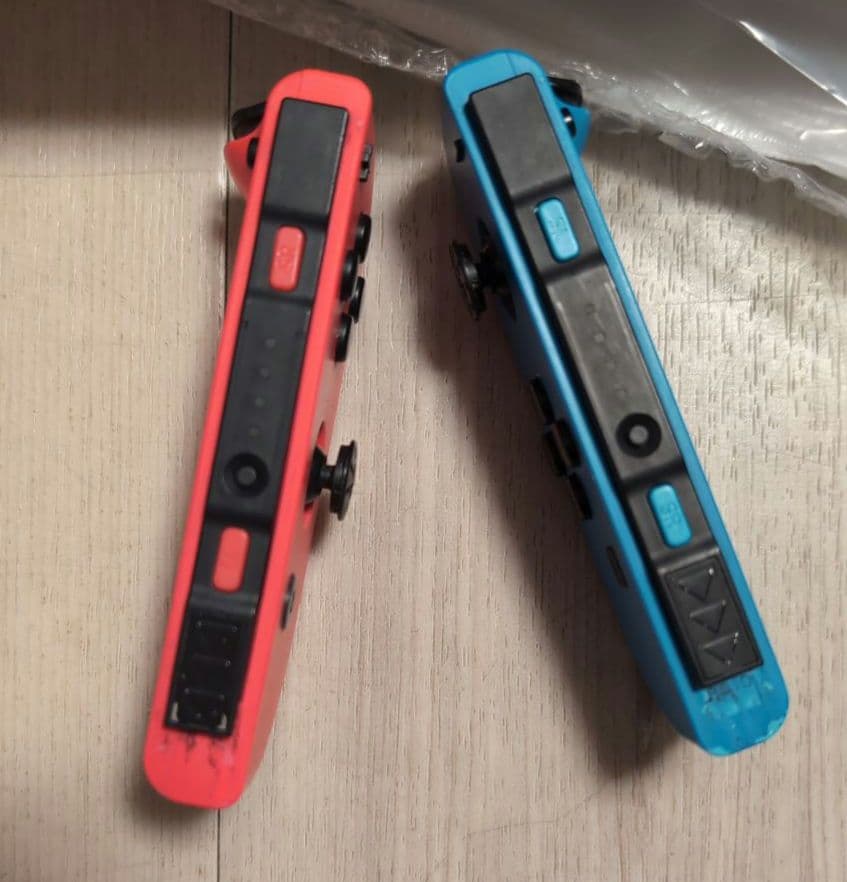 【箱あり】Nintendo Switch 本体 　バッテリー強化版　青/赤